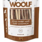WOOLF Sandwich à la morue longue - friandise pour chien - 100g