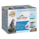 ALMO NATURE Light Meal Natural HFC Tuna - nourriture humide pour chat - 4x50g