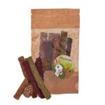FACTORYHERBS Bâtonnets aux herbes et légumes - friandise pour rongeurs et lapins - 50g