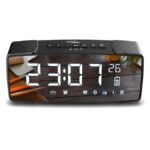 Greenblue 62917 Horloge Numérique Noir, Gris