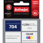 Activejet Encre AH-704BR (remplacement de HP 704 CN692AE ; Premium ; 20 ml ; noir)