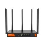 Tenda W30E AX3000 routeur sans fil Gigabit Ethernet Bi-bande (2,4 GHz / 5 GHz) Noir