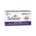 SCHESIR in jelly Tuna with beef - nourriture humide pour chat - 6 x 50 g