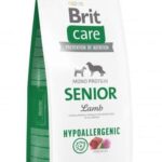BRIT Care Hypoallergenic Senior Lamb&Rice - aliments secs pour chiens - 12 kg