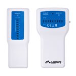 Lanberg NT-0402 testeur de câble réseau Testeur PoE Bleu, Blanc