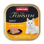 ANIMONDA Vom Feinsten Adult Poultry with pasta - nourriture humide pour chat - 100g