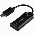 Gembird A-HDMIF30-DPM-01 câble vidéo et adaptateur 0,15 m HDMI Type A (Standard) DisplayPort Noir