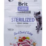BRIT Care Grain-Free Sterilized Weight Control - aliments secs pour chatons - 400 g