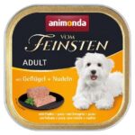 ANIMONDA Vom Feinsten Adult Poultry and pasta - aliments humides pour chiens - 150g