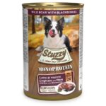 STUZZY Monoprotein Wild Boar - aliments humides pour chiens - 400 g