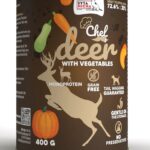 SYTA MICHA Chef Deer with vegetables - aliments humides pour chiens - 400g