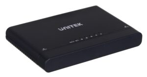 UNITEK S1222A cable gender changer USB 3.2 SATA 2,5/3,5' & M.2 PCIE/NVME Noir