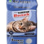 SUPER BENEK COMPACT Litière pour chat Grit bentonite Brise marine 25 l