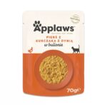 APPLAWS Chicken breast with pumpkin in broth - nourriture humide pour chat - 70g