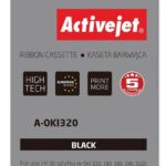 Activejet Ruban A-OKI320 (remplacement OKI 9002303 ; 3000000 caractères ; Supreme ; noir) 100 pièces