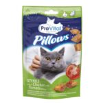 PREVITAL Sterile Coussinets riches en poulet avec garniture de tomate - friandise pour chat 60g