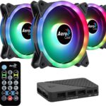 Aerocool Duo 12 Pro Boitier PC Ventilateur 12 cm Noir 3 pièce(s)