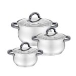 MAESTRO MR-3522-6M-BLACK Ensemble de casseroles 6 pièces