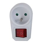 Esperanza ELK301W Séparateur électrique 1 prise Interrupteur Blanc