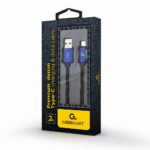 Cablexpert CC-USB2J-AMCM-2M-BL câble USB USB 2.0 USB A USB C Bleu