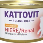 KATTOVIT Feline Diet Niere/Renal Chicken - nourriture humide pour chat - 185g