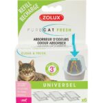 ZOLUX Purecat Fresh Cartouches absorbant les odeurs