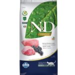 FARMINA N&D Prime Lamb & Blueberry - aliments secs pour chatons - 5 kg