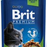 BRIT Premium Cat Chicken Sterilised - de croquettes pour chat - 100g