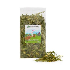 FACTORY HERBS Alfalfa herb - friandise pour rongeurs et lapins - 150g