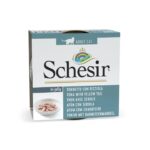 SCHESIR in jelly Tuna with yellow tail - nourriture humide pour chat - 85 g