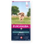 EUKANUBA Adult Small&Medium Salmon - aliments secs pour chiens - 12kg