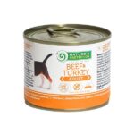 NATURE'S PROTECTION Adult Bœuf et Dinde - nourriture humide pour chiens - 200 g