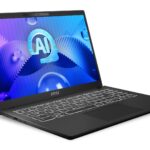 MSI Modern 15 H AI C1MG-210PL Intel Core Ultra 5 125H Ordinateur portable 39,6 cm (15.6") Full HD 16 Go DDR5-SDRAM 512 Go SSD Wi-Fi 6E (802.11ax) Windows 11 Home Noir