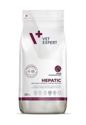 VET EXPERT Veterinary Diet Hepatic Dog - croquettes pour chiens - 12kg