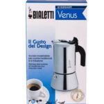 Bialetti Venus box Cafetière à moka 0,1 L Argent