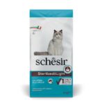 SCHESIR Adult Sterilized & Light Rich in fish - aliments secs pour chatons - 10kg