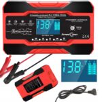 FreedConn RJ-C 121001A Chargeur de batterie 12V, 10A /24V 5A