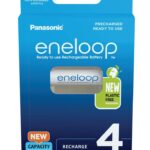 Batteries rechargeables PANASONIC ENELOOP AAA 800 mAh 4 szt (BK-4MCDE/4CP)