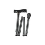Canne télescopique pliante avec réglage de la hauteur RF-520 - Noir