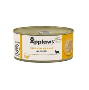 APPLAWS Chicken breast in broth - nourriture humide pour chat - 70g
