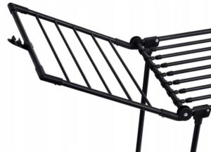 Sèche-linge PROMIS MONZA, extensible + 2 ailes, grand, noir