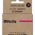 Actis KB-123M encre (remplacement Brother LC123M/LC121M ; Standard ; 10 ml ; rouge)