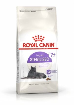 ROYAL CANIN Sterilised 7+ - aliments secs pour chatons - 10 kg