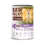 RAW PALEO Duoprotein Duck & Boar Adult - nourriture humide pour chien - 400g