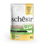 SCHESIR C&B Wet Bio Kitten Chicken - nourriture humide pour chats - 85g