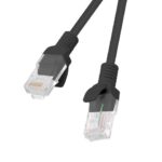 Lanberg patchcord utp cat.5e 15m noir pcu5-10cc-1500-bk