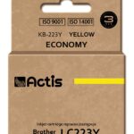 Actis KB-223Y encre (remplacement Brother LC223Y ; Standard ; 10 ml ; jaune)