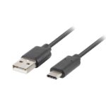 Lanberg CA-USBO-31CU-0018-BK câble USB 1,8 m USB 3.2 Gen 1 (3.1 Gen 1) USB C USB A Noir