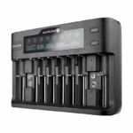 Chargeur de batterie pour les batteries rechargeables Li-ion et Ni-MH everActive UC-800