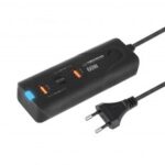 Esperanza EZC109 chargeur d'appareils mobiles Universel Noir Secteur Charge rapide Intérieure